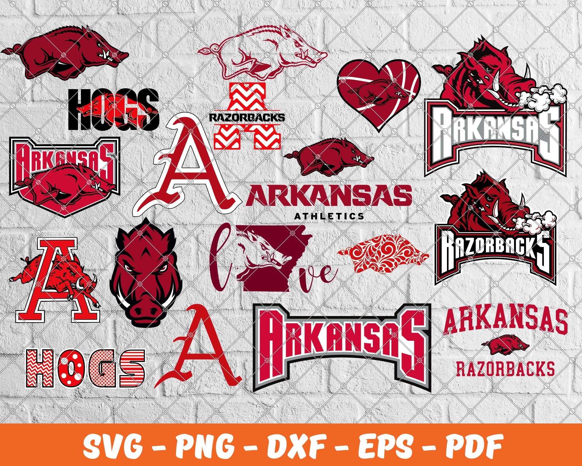 Arkansas Razorbacks Bundle Svg, Football Svg ,Sport Svg, Sport Bundle ...