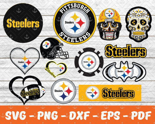 Pittsburgh Steelers Bundle Svg, Football Svg ,Sport Svg, Sport Bundle Svg 60