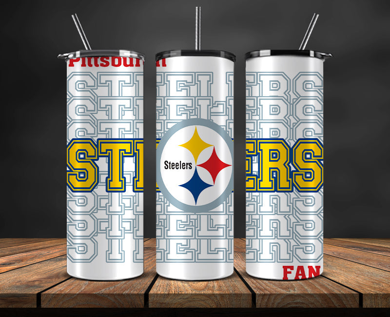 Pittsburgh Steelers Tumbler, Steelers Logo,NFL Season Design 60