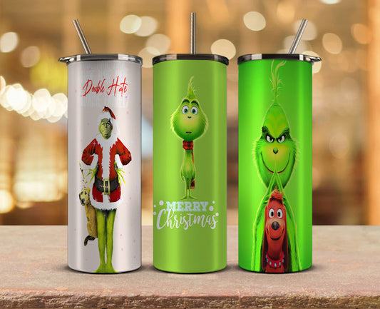 20oz Tumbler Png,Christmas Tumbler Design, 20 Oz Tumbler Sublimations,Grinch Tumbler 20oz Bundle, Christmas Tumbler PNG, Christmas Tumbler 61