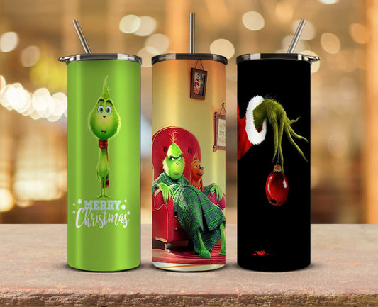 20oz Tumbler Png,Christmas Tumbler Design, 20 Oz Tumbler Sublimations,Grinch Tumbler 20oz Bundle, Christmas Tumbler PNG, Christmas Tumbler 63