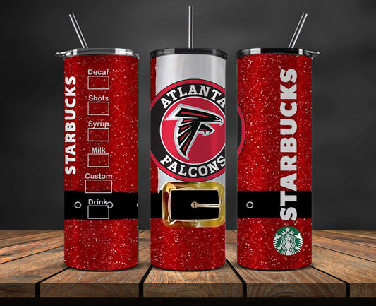 Atlanta Falcons Christmas Tumbler Png,NFL Merry Christmas Png, NFL Christmas Tumbler Wrap 66