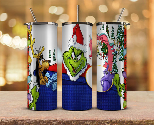 20oz Tumbler Png,Christmas Tumbler Design, 20 Oz Tumbler Sublimations,Grinch Tumbler 20oz Bundle, Christmas Tumbler PNG, Christmas Tumbler 66
