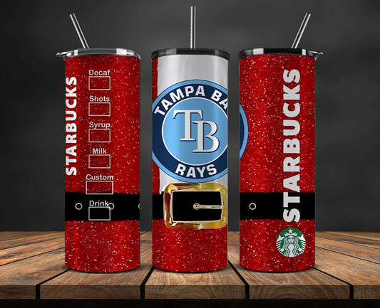 Tampa Bay Rays Png,Christmas MLB Tumbler Png , MLB Christmas Tumbler Wrap 68