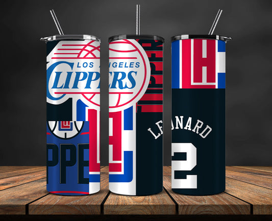 Los Angeles Clippers Tumbler,Basketball Sports Tumbler , Basketball Tumbler Wrap, Nba Tumbler Wrap 06