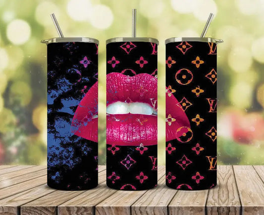 Logo Fashion Tumbler Wrap , Gucci, Louis Vuitton, Chanel, Co