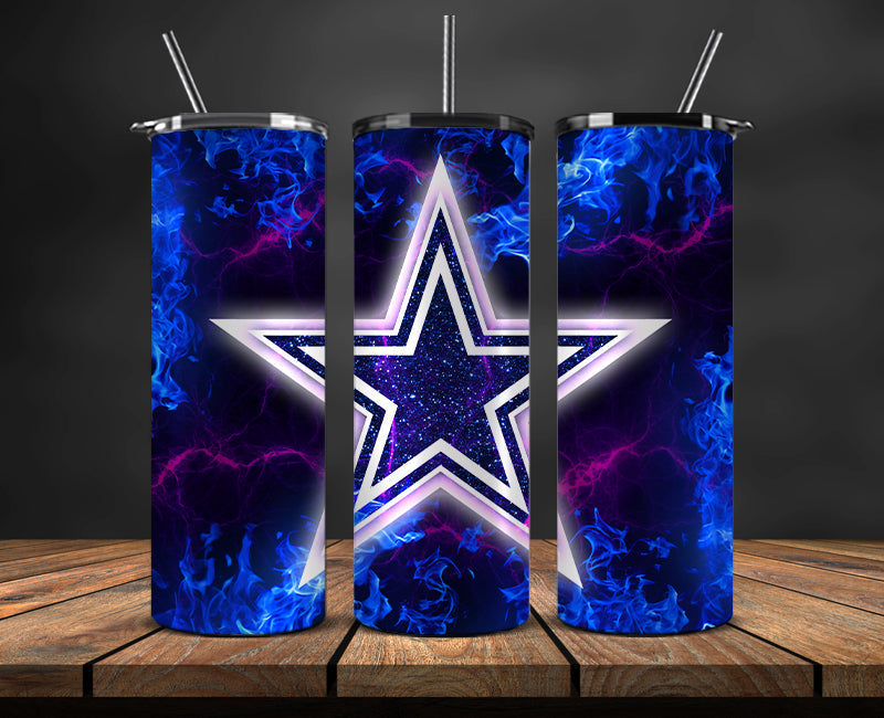 Dallas Cowboys Tumbler, Cowboys Logo Tumbler ,NFL Season 2025, Design 72