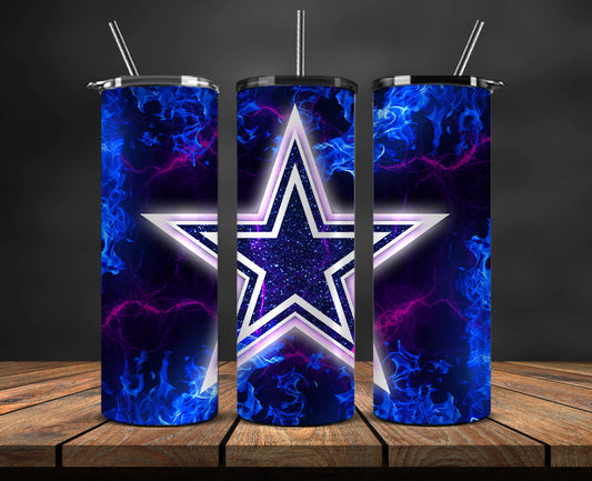 Dallas Cowboys Tumbler, Cowboys Logo Tumbler ,NFL Season 2025, Design 72