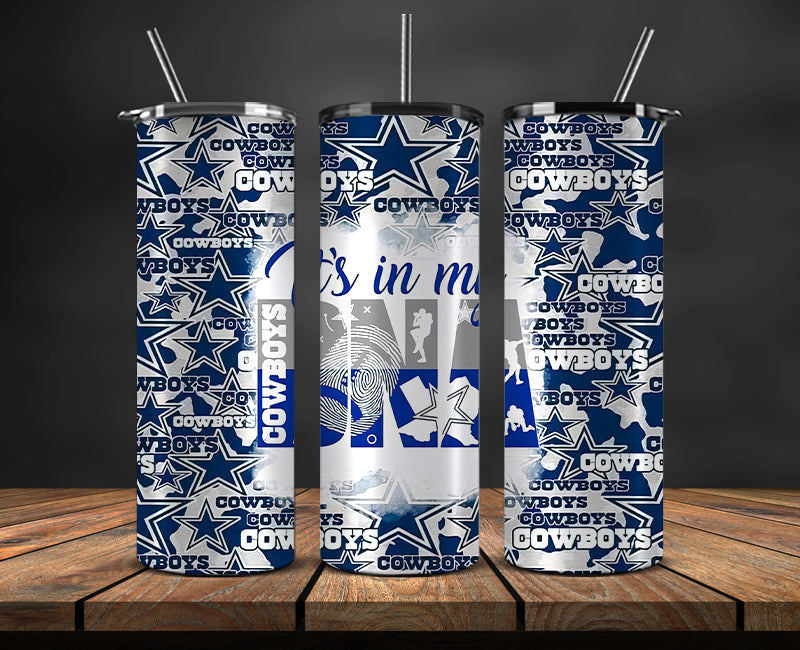 Dallas Cowboys Tumbler, Cowboys Logo,NFL Season Design 74 – Tumblerpng