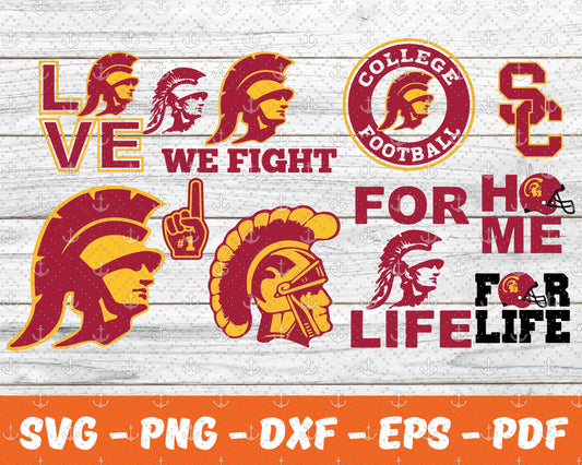 USC Trojans Bundle Svg, Football Svg ,Sport Svg, Sport Bundle Svg 76