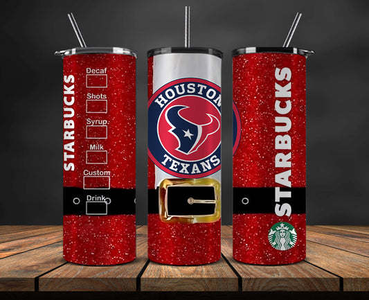 Houston Texans Christmas Tumbler Png,NFL Merry Christmas Png, NFL Christmas Tumbler Wrap 78