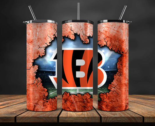 Cincinnati Bengals Tumbler, Bengals Logo NFL, NFL Teams, NFL Logo, NFL Football Png 07