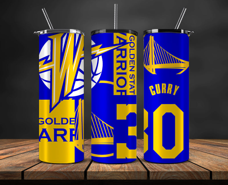 Golden State Warriors Tumbler,Basketball Sports Tumbler , Basketball Tumbler Wrap, Nba Tumbler Wrap 07