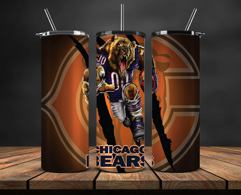 Bears Tumbler Wrap ,Football Wraps 07