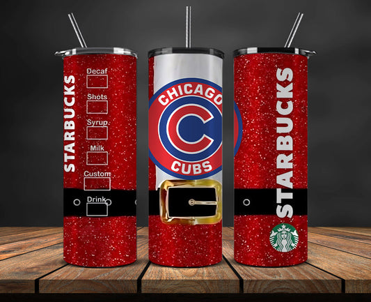 Chicago Cubs Png,Christmas MLB Tumbler Png , MLB Christmas Tumbler Wrap 80