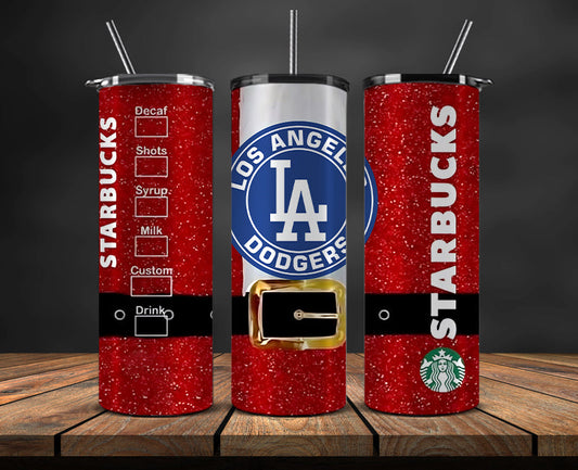 Los Angeles Dodgers,Christmas MLB Tumbler Png , MLB Christmas Tumbler Wrap 81