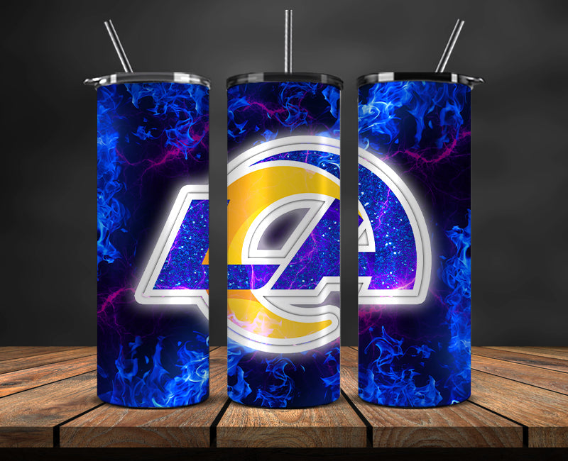 Los Angeles Rams Tumbler, Rams  Logo Tumbler ,NFL Season 2025, Design 82