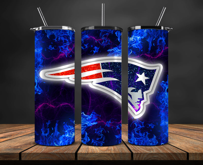 New England Patriots Tumbler, Patriots Logo Tumbler ,NFL Season 2025, Design 85