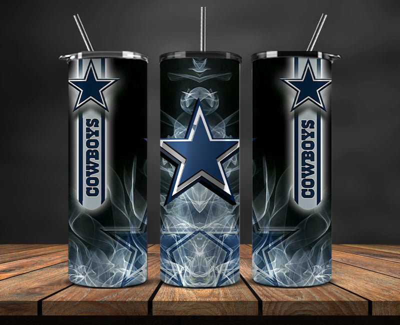 Dallas Cowboys Tumbler, Cowboys Logo,NFL Season Design 85
