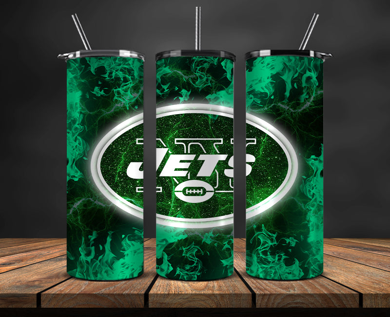 New York Jets Tumbler, NY Jets Logo Tumbler,NFL Season 2025, Design 88
