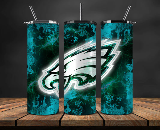 Philadelphia Eagles Tumbler, Eagles Logo Tumbler,NFL Season 2023, Design 89