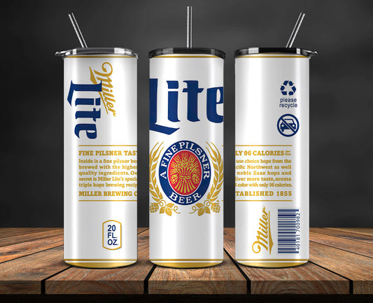 Beer Tumbler Design , Beer Digital Wrap Design ,Drink Tumbler Wrap 08