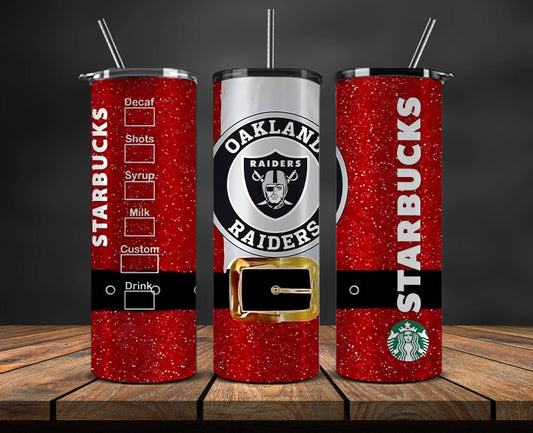 Las Vegas Raiders Christmas Tumbler Png,NFL Merry Christmas Png, NFL Christmas Tumbler Wrap 90