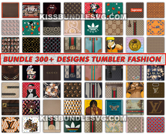 Bundle 300+ Design Tumbler Fashion, Luxury Designer Tumbler Design,Skinny Tumbler 20oz ,Digital Luxury Fashion 20oz Tumbler Wrap,Tumbler Logo Brand 91