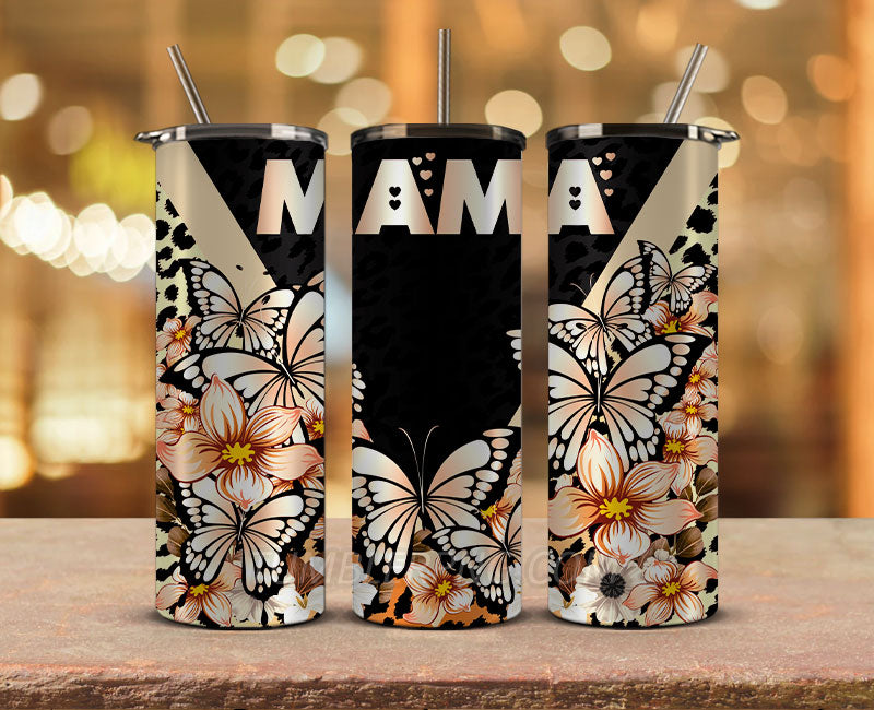 Mother's Day Tumbler Wrap Png, Mom Tumbler, Mother Tumbler,Mother's Day Skinny Tumbler 91