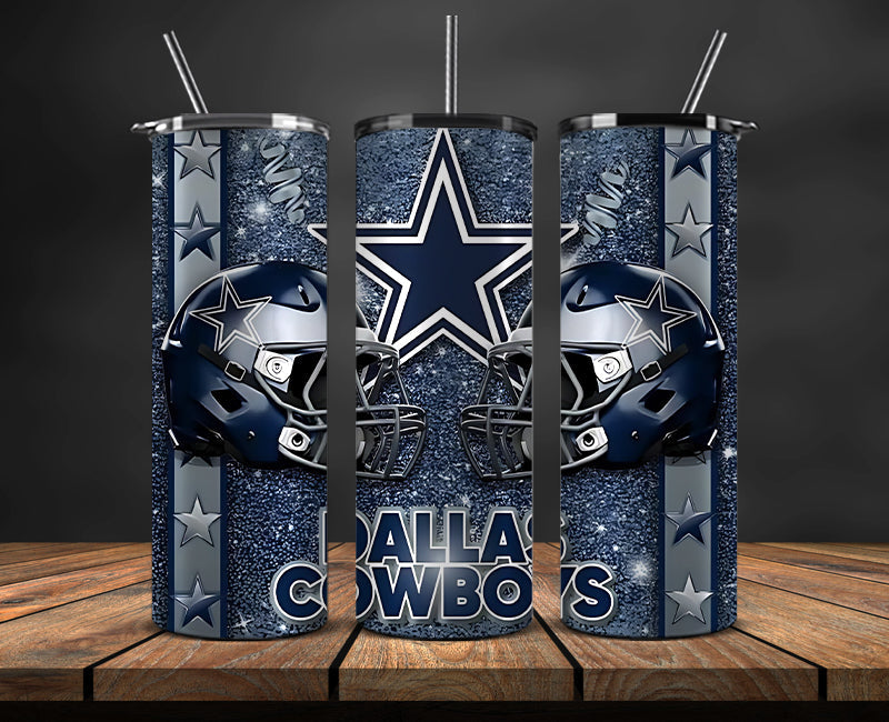 Dallas Cowboys Tumbler, Cowboys Logo,NFL Season Design 09