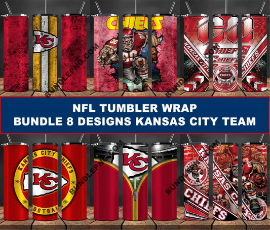 Kansas City Tumbler Wrap , Football Tumbler Png ,32 Team Sport21